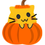 Emoji blobcatpumpkin