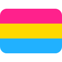 Emoji flag_pansexual