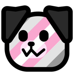 Emoji neodog_flag_demigirl